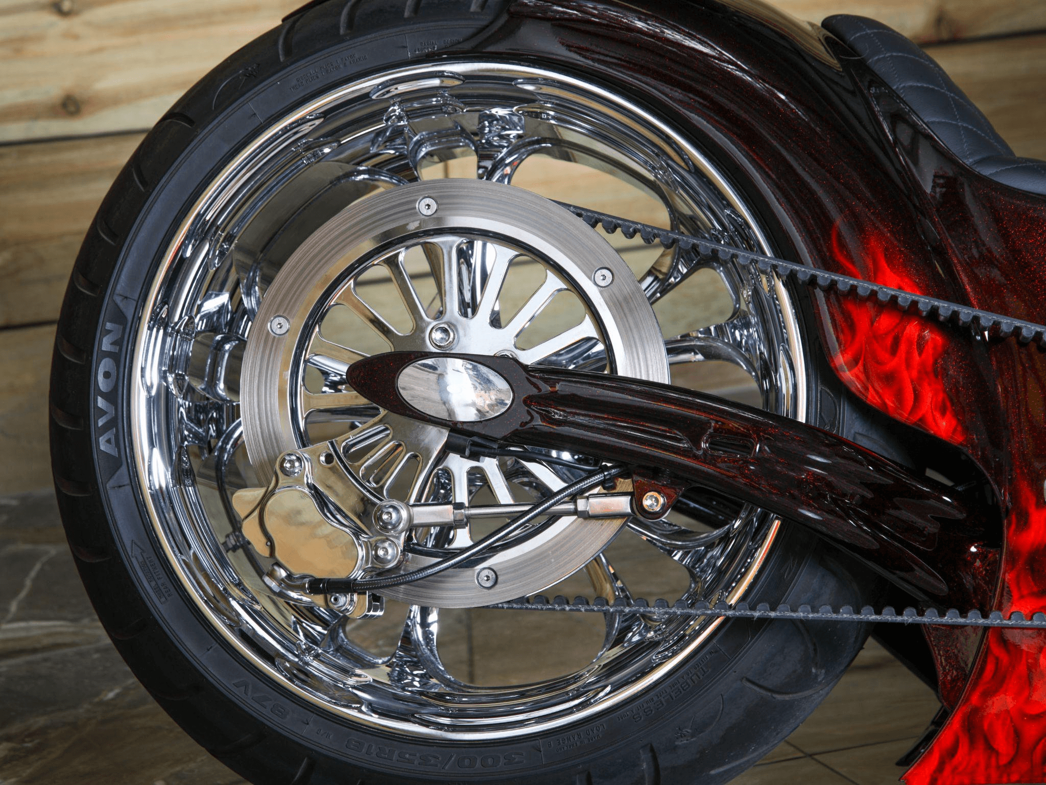 Custom motorcycle parts and accessories
