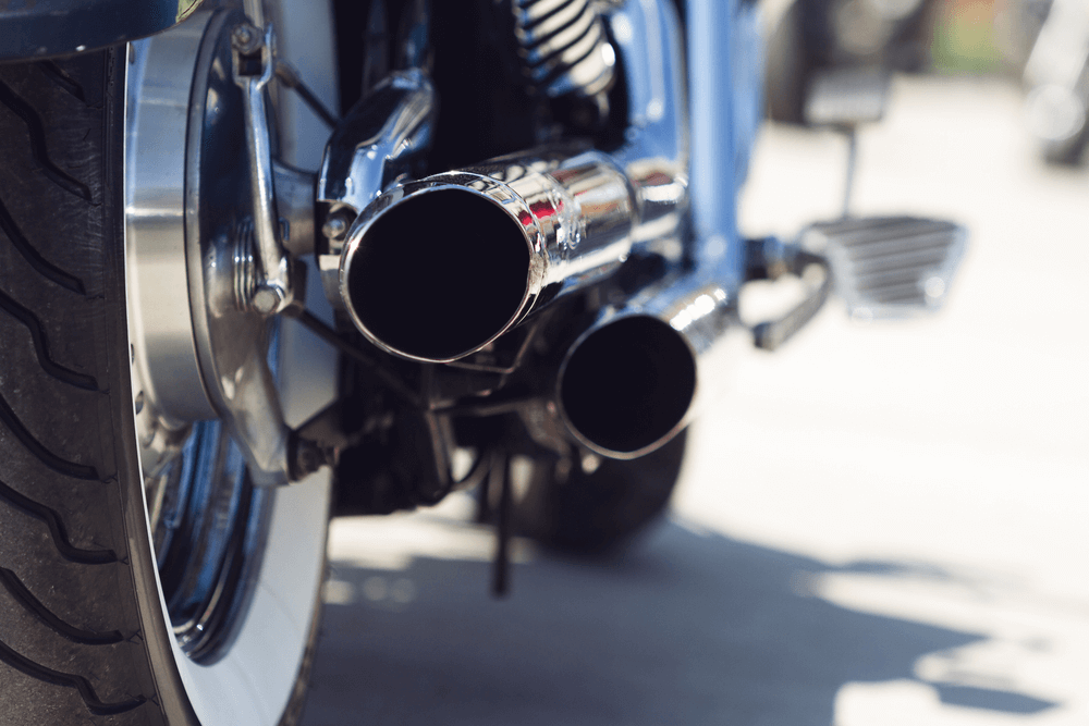 Custom motorcycle exhaust fabrication