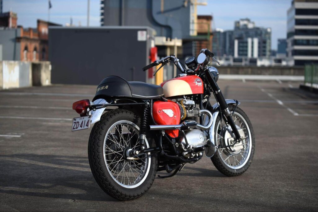 Classic motorcycle restoration